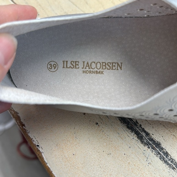 Ilse Jacobsen HORNBÆK Women's Tulip 3576 Flat | Slip-On | Low -Top Silver Size 9 - Picture 2 of 8